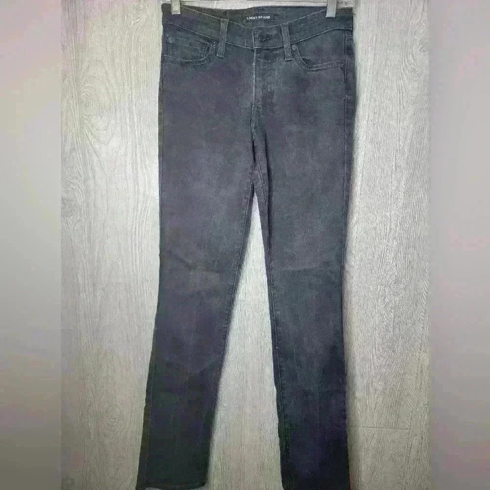 ♡Lucky‎ Brand Black mid rise jeans, size 2/26. C-11